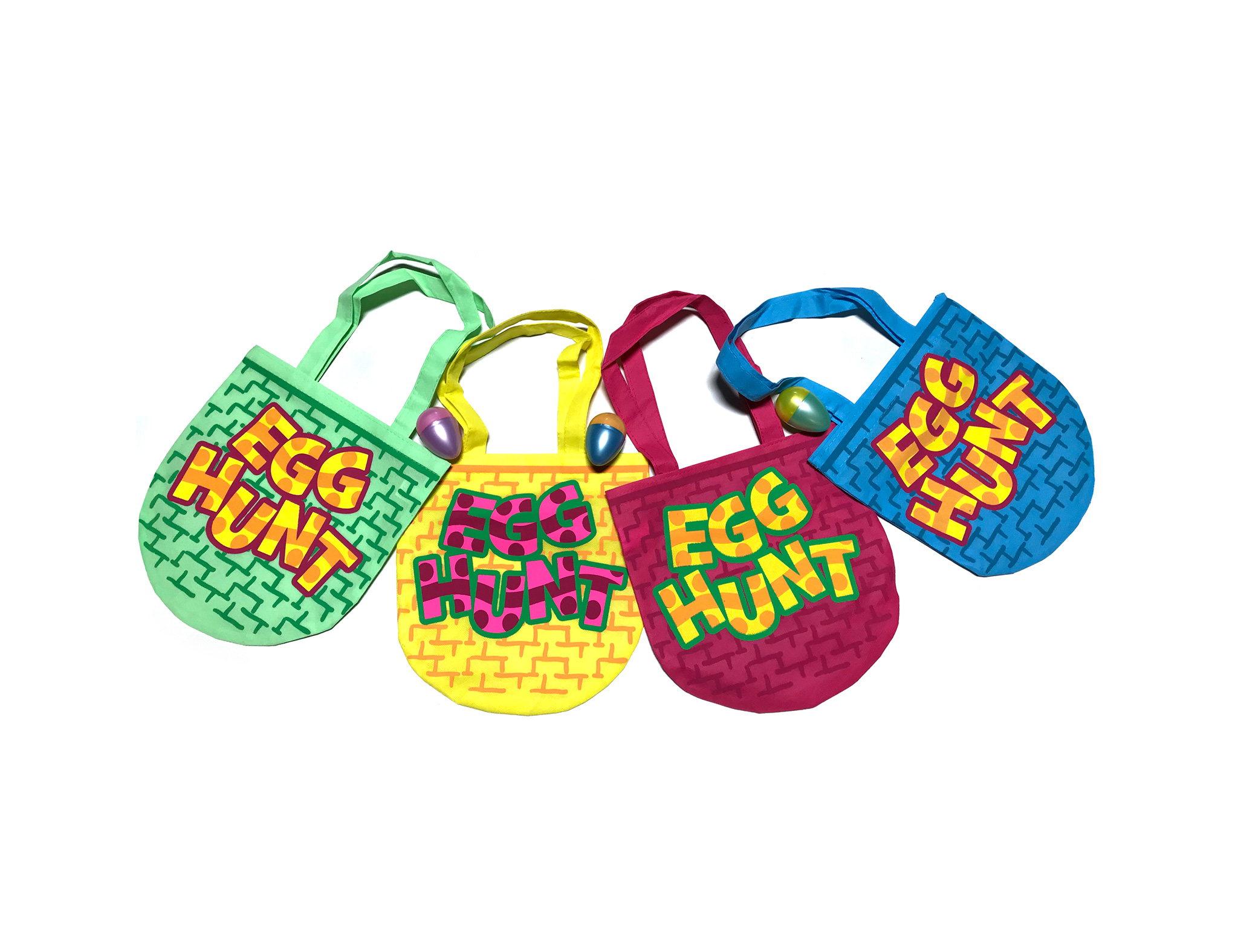 Easter Egg Hunt Polyester Bags