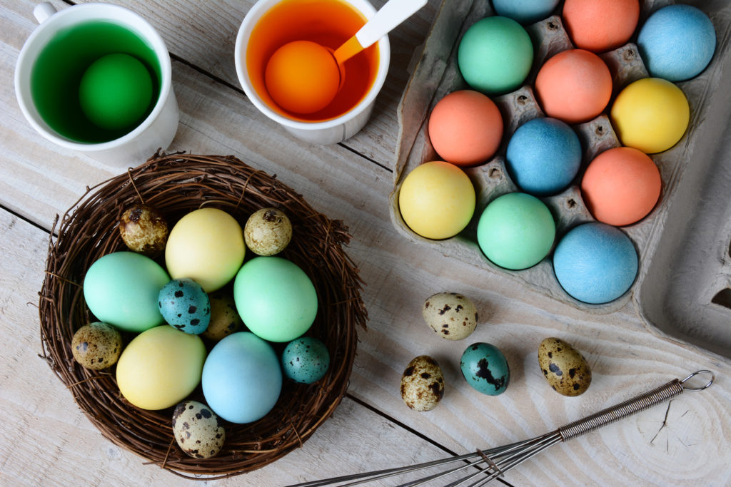 Dyed Easter Eggs N.E.T. Egg